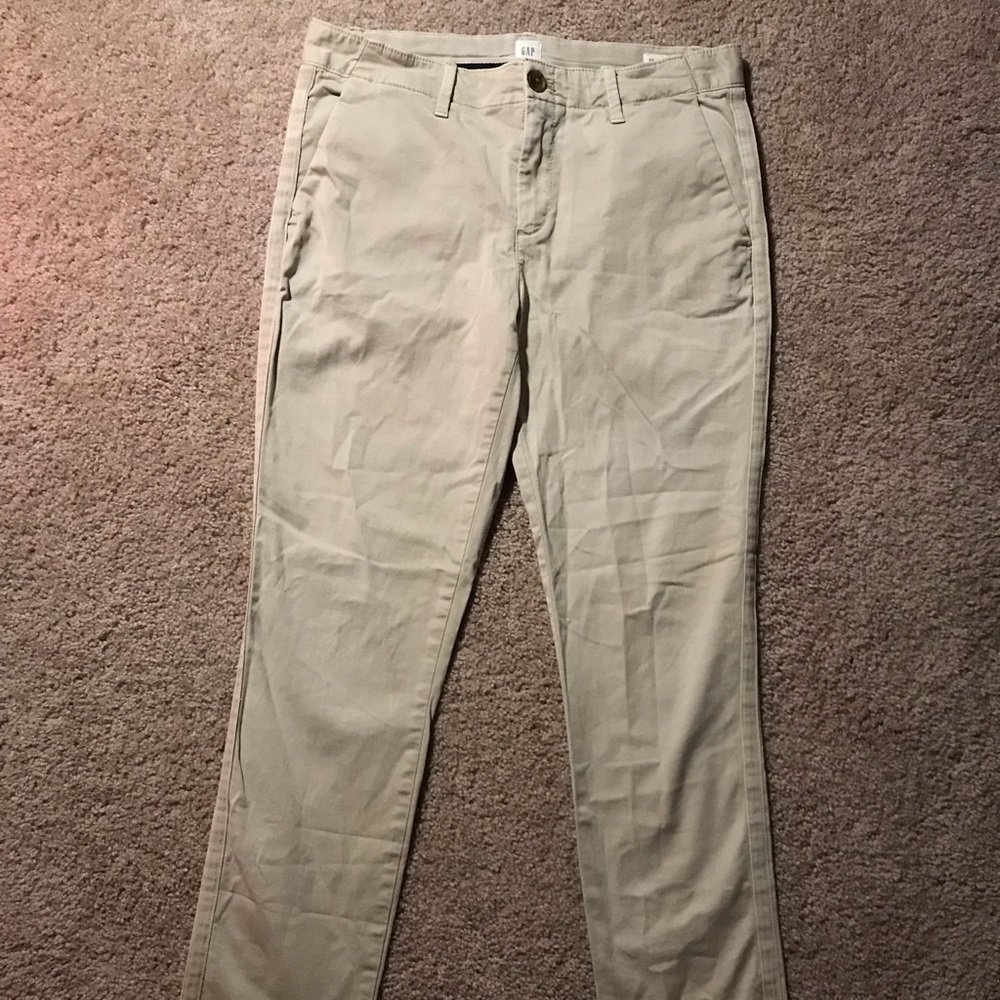 Gap Girlfriend Chino Pants Women Size 2